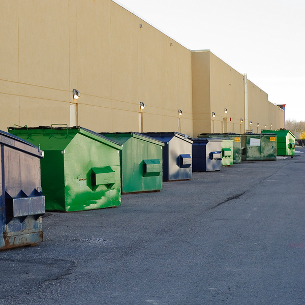 what sizes of roll off dumpsters are available for rent
